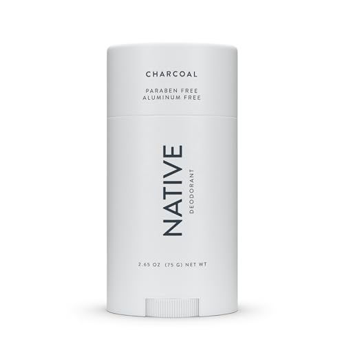 Native Deodorant | Natural Deodorant for Men, Aluminum Free with Baking Soda, Probiotics, Coconut Oil and Shea Butter | Charcoal-UPStoxs