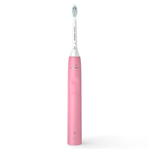 Philips Sonicare 4100 Power Toothbrush, Rechargeable Electric Toothbrush with Pressure Sensor, Deep Pink HX3681/26-UPStoxs