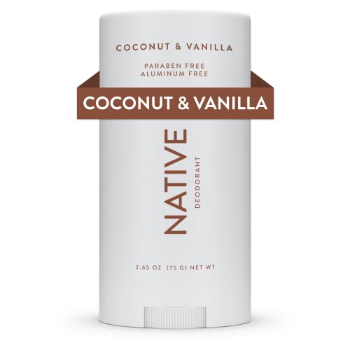 Native Deodorant Contains Naturally Derived Ingredients, 72 Hour Odor Control | Deodorant for Women and Men, Aluminum Free with Baking Soda, Coconut Oil and Shea Butter | Coconut & Vanilla-UPStoxs