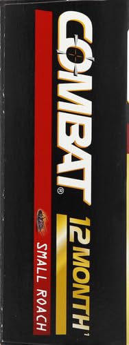 Combat Max 12 Month Roach Killing Bait, Small Roach Bait Station, Child-Resistant, 18 Count-UPStoxs