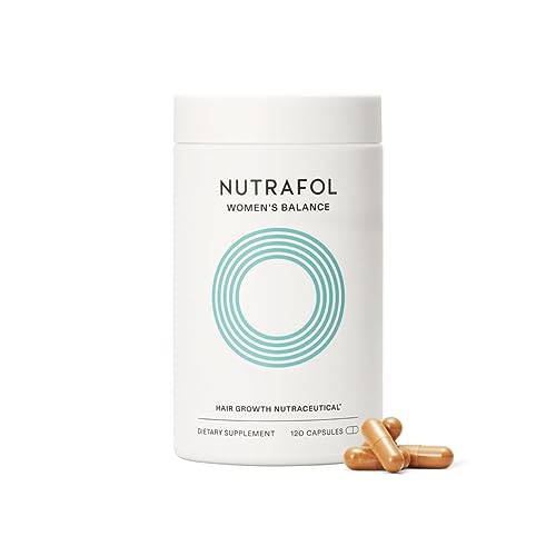 Nutrafol Women's Balance Hair Growth Supplements, Ages 45 and Up, Clinically Proven for Visibly Thicker Hair and Scalp Coverage, Dermatologist Recommended - 1 Month Supply-UPStoxs