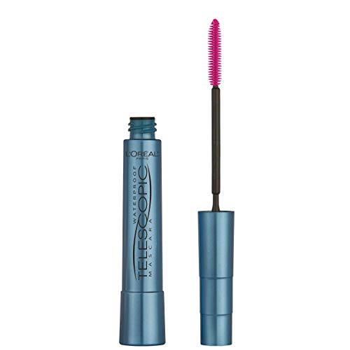 L'Oreal Paris Makeup Original Telescopic Lengthening Mascara, Waterproof Black-UPStoxs