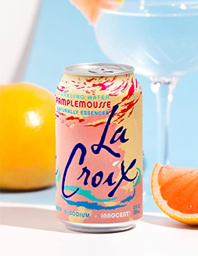 La Croix Sparkling Water, Grapefruit, 12 Fl Oz (Pack of 12)-UPStoxs