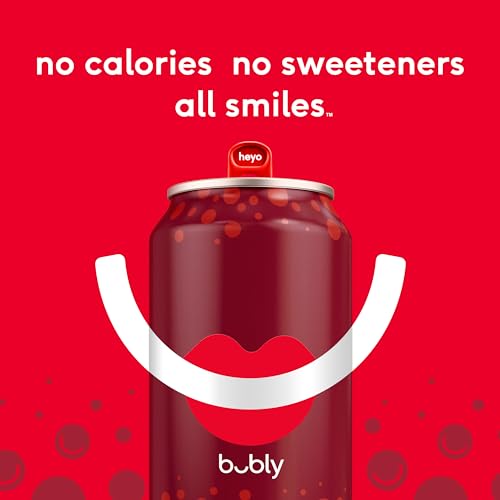 bubly Sparkling Water, 6 Flavor Variety Pack (Blackberry, Lime, Cherry, Grapefruit, Strawberry, Mango), Zero Sugar & Zero Calories, Seltzer Water, 12 Fl Oz Cans (Pack of 18)-UPStoxs