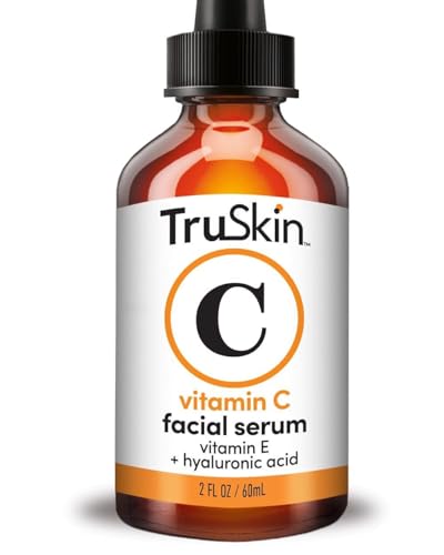 TruSkin Vitamin C Serum – Anti Aging Facial Serum with Vitamin C, Hyaluronic Acid, Vitamin E & More – Brightening Serum for Dark Spots, Even Skin Tone, Eye Area, Fine Lines & Wrinkles, 2 Fl Oz-UPStoxs