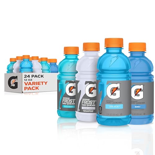 Gatorade Frost Thirst Quencher, Variety Pack 2.0, 12 Fl Oz (Pack of 24)-UPStoxs