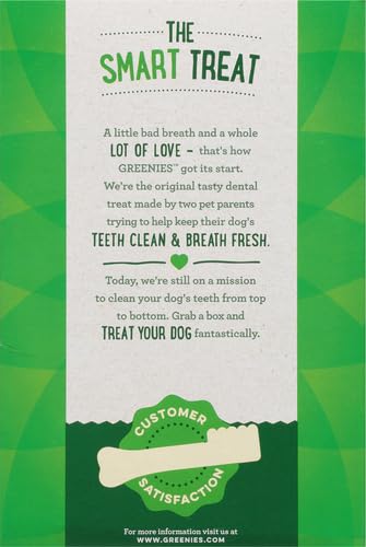 Greenies Original Petite Natural Dental Care Dog Treats, 36 oz. Pack (60 Treats)-UPStoxs