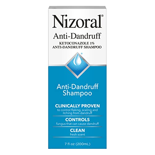 Nizoral Anti-Dandruff Shampoo with 1% Ketoconazole, Fresh Scent, 7 Fl Oz-UPStoxs