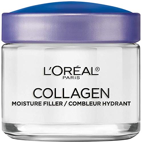 L'Oreal Paris Collagen Daily Face Moisturizer, Reduce Wrinkles, Face Cream 3.4 oz-UPStoxs