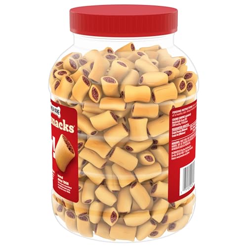 Milk-Bone MaroSnacks Dog Treats, Beef, 40 Ounce with Real Bone Marrow and Calcium-UPStoxs