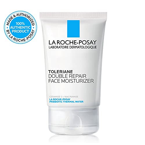 La Roche-Posay Toleriane Double Repair Face Moisturizer, Daily Moisturizer Face Cream with Ceramide and Niacinamide for All Skin Types, Oil Free, Fragrance Free-UPStoxs