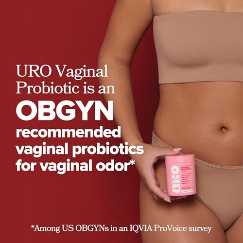 URO Vaginal Probiotics for Women pH Balance with Prebiotics & Lactobacillus Probiotic Blend - Women's Vaginal Health Supplement - Promote Healthy Vaginal Odor & Vaginal Flora, 60 Count (Pack of 1)-UPStoxs