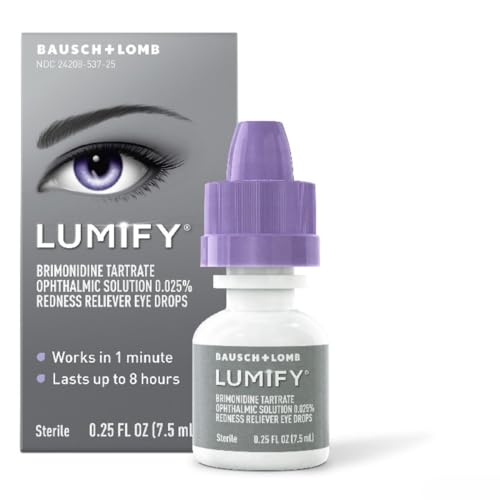 LUMIFY Redness Reliever Eye Drops 0.25 Ounce (7.5mL)-UPStoxs