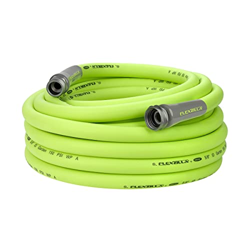 Flexzilla Garden Hose 5/8 in. x 50 ft, Heavy Duty, Lightweight, Drinking Water Safe, ZillaGreen - HFZG550YW-E-UPStoxs