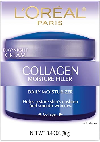 L'Oreal Paris Collagen Daily Face Moisturizer, Reduce Wrinkles, Face Cream 3.4 oz-UPStoxs