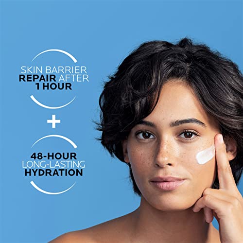 La Roche-Posay Toleriane Double Repair Face Moisturizer, Daily Moisturizer Face Cream with Ceramide and Niacinamide for All Skin Types, Oil Free, Fragrance Free-UPStoxs