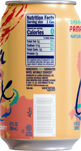 La Croix Sparkling Water, Grapefruit, 12 Fl Oz (Pack of 12)-UPStoxs