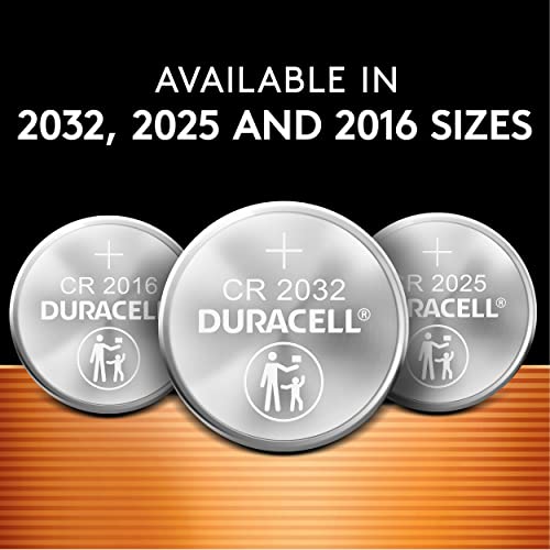 Duracell 2032 Lithium Battery. 4 Count Pack. Child Safety Features. Compatible with Apple AirTag, Key Fob, and other devices. CR2032 Lithium 3V Cell. 2032 Battery, Lithium Coin Battery-UPStoxs