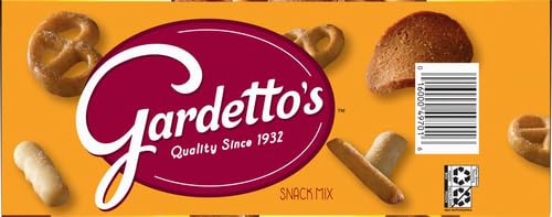 Gardetto's Snack Mix, Original Recipe, Multipack Snack Bags, 1.75 oz, Kids Snacks, Back to School Snacks, 10 ct-UPStoxs