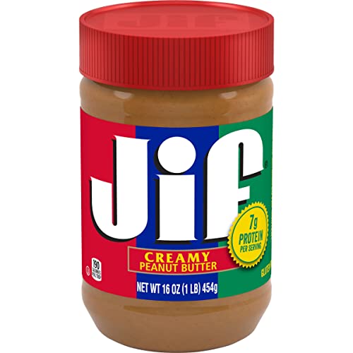 Jif Creamy Peanut Butter, 16 Ounces (Pack of 3)-UPStoxs