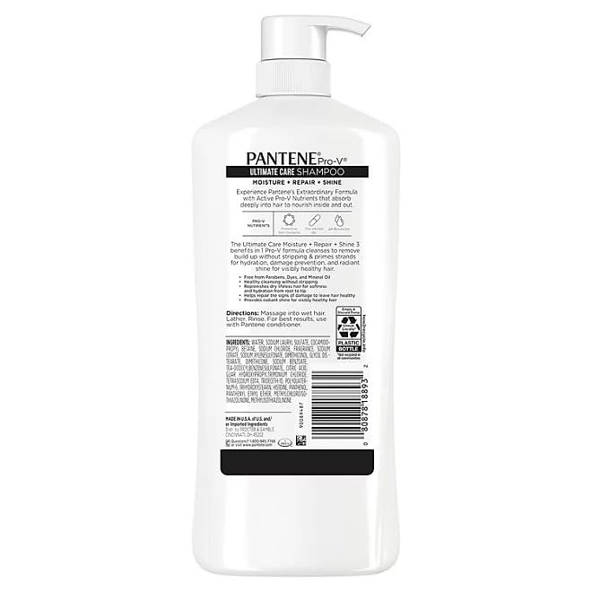 Pantene Pro-V Ultimate Care 3-in-1 Shampoo, 38.2 fl. oz.