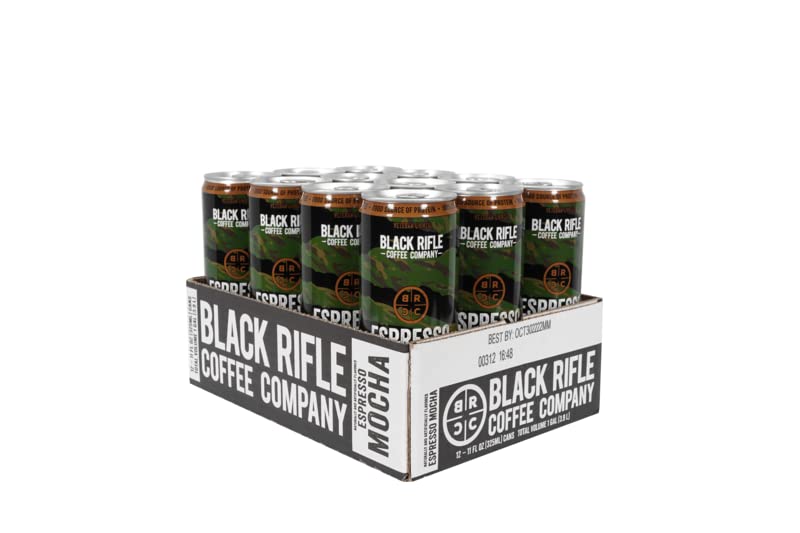 Black Rifle Coffee Company Espresso Mocha, 11 fl. oz., 12 pk.-UPStoxs