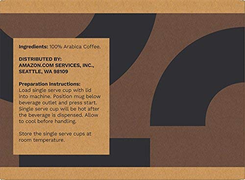 Amazon Brand - Solimo Dark Roast Coffee Pods, French Roast, Compatible with Keurig 2.0 K-Cup Brewers, 100 Count-UPStoxs