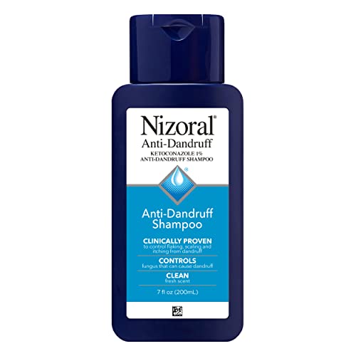 Nizoral Anti-Dandruff Shampoo with 1% Ketoconazole, Fresh Scent, 7 Fl Oz-UPStoxs