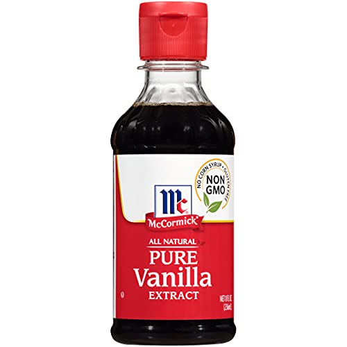 McCormick All Natural Pure Vanilla Extract (Made with Madagascar Vanilla Beans), 8 fl oz-UPStoxs