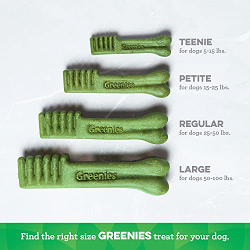 Greenies Original Petite Natural Dental Care Dog Treats, 36 oz. Pack (60 Treats)-UPStoxs