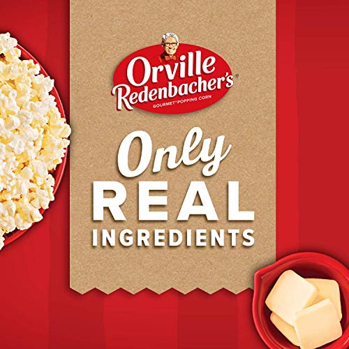 Orville Redenbacher's Movie Theater Butter Microwave Popcorn, 3.29 Ounce Classic Bag, 24-Count-UPStoxs