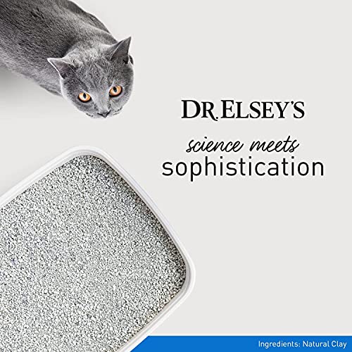 Dr. Elsey’s Premium Clumping Cat Litter - Ultra - 99.9% Dust-Free, Low Tracking, Hard Clumping, Superior Odor Control, Unscented & Natural Ingredients-UPStoxs