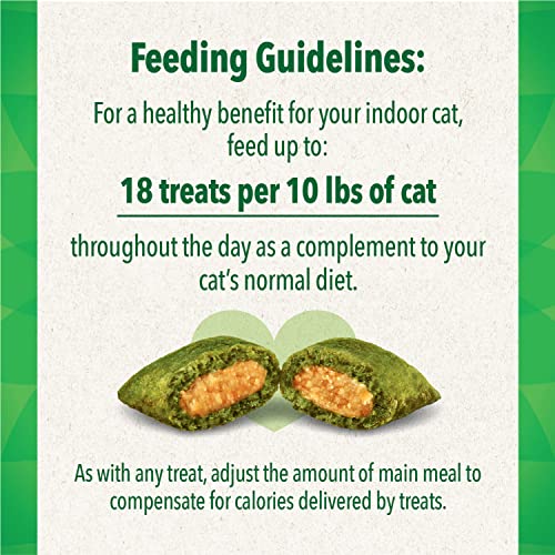 Greenies Feline Smartbites Healthy Indoor Natural Treats for Cats, Tuna Flavor, 16 oz. Tub-UPStoxs