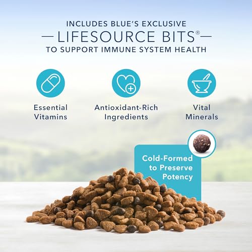 Blue Buffalo Life Protection Formula Adult Dry Dog Food, Helps Build and Maintain Strong Muscles, Made with Natural Ingredients, Chicken & Brown Rice Recipe, 30-lb. Bag-UPStoxs