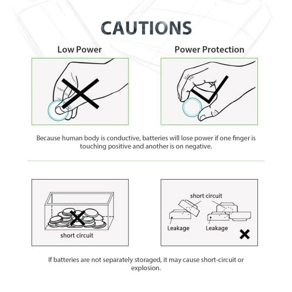 LiCB CR2032 3V Lithium Battery(10-Pack)-UPStoxs