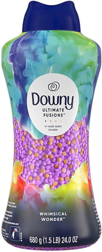 Downy Ultimate Fusions In-Wash Scent Booster Beads + Dual Action Scent Release, Whimsical Wonder 24 oz.