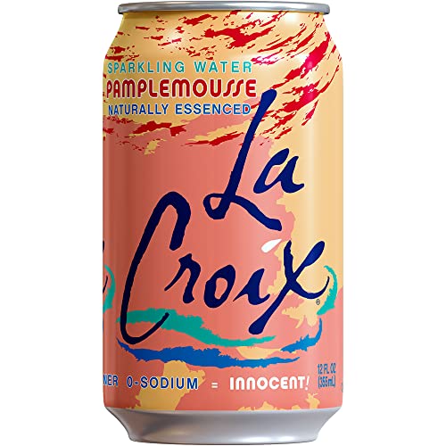 La Croix Sparkling Water, Grapefruit, 12 Fl Oz (Pack of 12)-UPStoxs