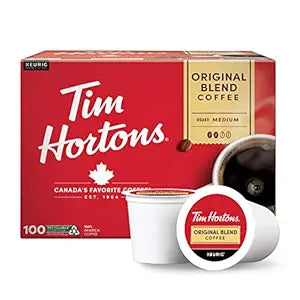 Tim Hortons Premium Medium Roast K-Cup Coffee Pods, Original Blend, 100 ct.-UPStoxs