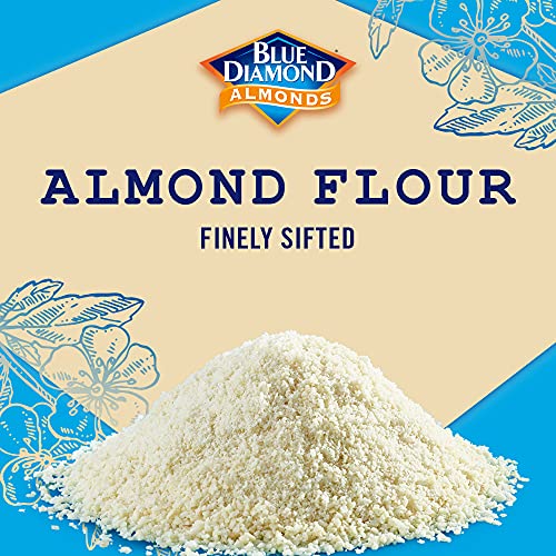 Blue Diamond Almonds Almond Flour, Gluten Free, Blanched, Finely Sifted, 48 oz-UPStoxs