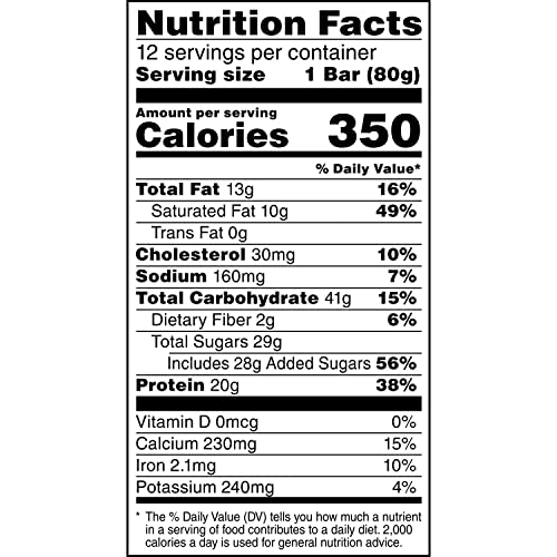 Gatorade Whey Protein Recover Bars, Chocolate Chip, 2.8 ounce(Pack of 12)-UPStoxs