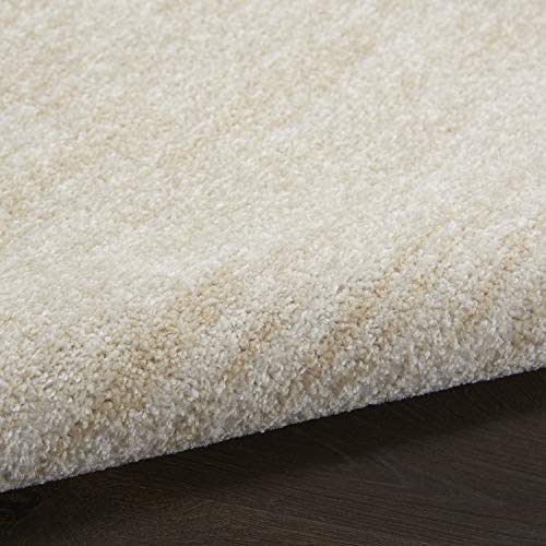 Nourison Essentials Indoor/Outdoor Ivory Beige 8' x 10' Area Rug, Easy Cleaning, Non Shedding, Bed Room, Living Room, Dining Room, Backyard, Deck, Patio (8x10)-UPStoxs