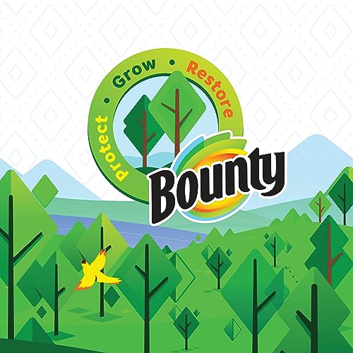 Bounty Select-A-Size Paper Towels, White, 2 Triple Rolls = 6 Regular Rolls (Pack of 1)-UPStoxs