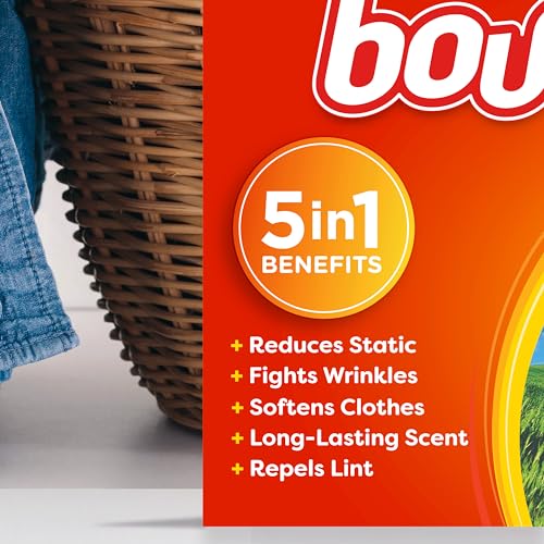 Bounce Dryer Sheets, Outdoor Fresh, 240 Count Laundry Fabric Softener Sheets with Static Control and Wrinkle Fighters-UPStoxs