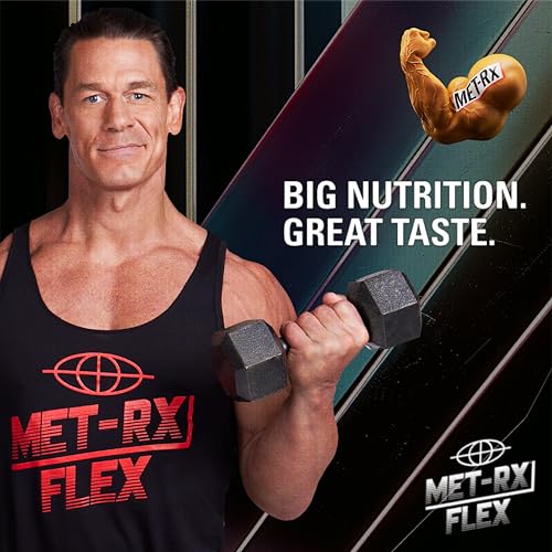 MET-Rx Big 100 Protein Bar, Meal Replacement Bar, 32G Protein, Super Cookie Crunch, 9 Bars (Pack of 1)-UPStoxs