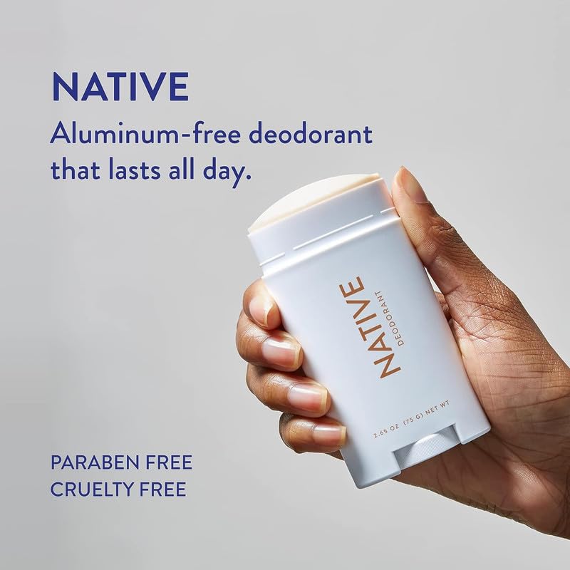 Native Deodorant Contains Naturally Derived Ingredients, 72 Hour Odor Control | Deodorant for Women and Men, Aluminum Free with Baking Soda, Coconut Oil and Shea Butter | Coconut & Vanilla-UPStoxs