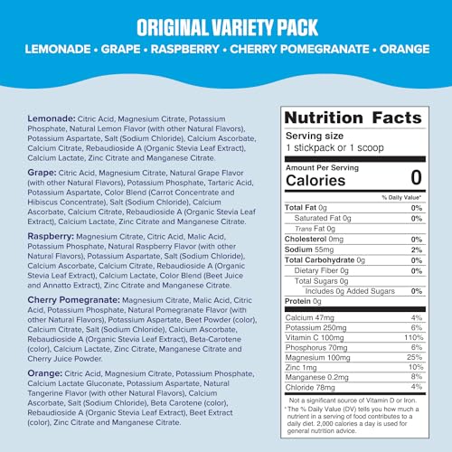 Ultima Replenisher Daily Electrolyte Drink Mix – Original Variety, 20 Stickpacks – Hydration Packets with 6 Electrolytes & Minerals – Keto Friendly, Vegan, Non- GMO & Sugar-Free Electrolyte Powder-UPStoxs