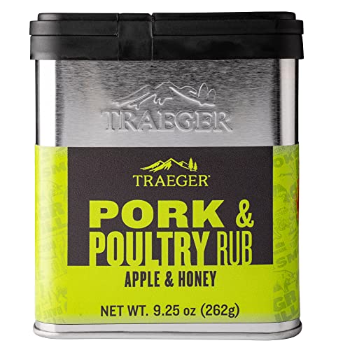 Traeger Grills SPC171 Pork & Poultry Rub with Apple & Honey-UPStoxs