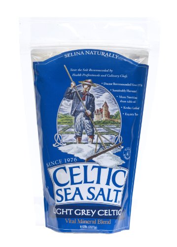 Celtic Sea Salt, Light Grey Pouch, 8 oz-UPStoxs