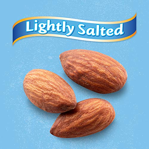 Blue Diamond Almonds Low Sodium Lightly Salted Snack Nuts, 40 Oz Resealable Bag (Pack of 1)-UPStoxs