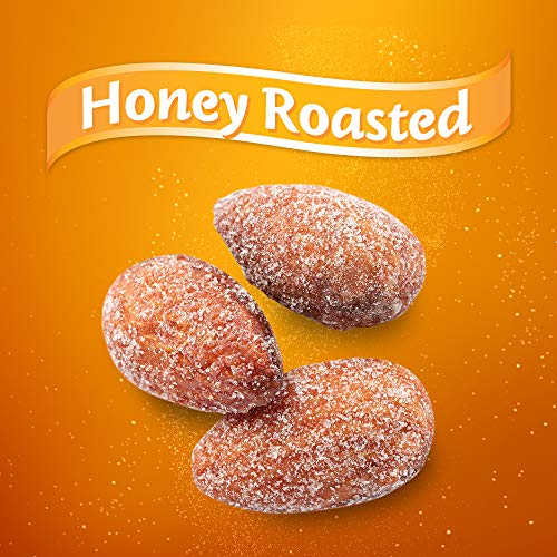 Blue Diamond Almonds Honey Roasted Snack Almonds, Honey Roasted, 1 Pound (Pack of 1)-UPStoxs